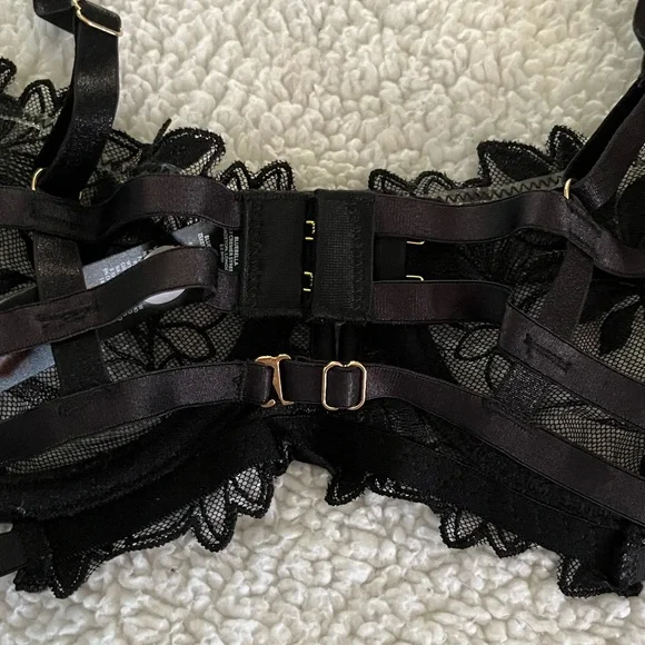 Sold- Bluebella for Victoria Secret Madeleine Black Underwire Bra - Picture 9 of 12